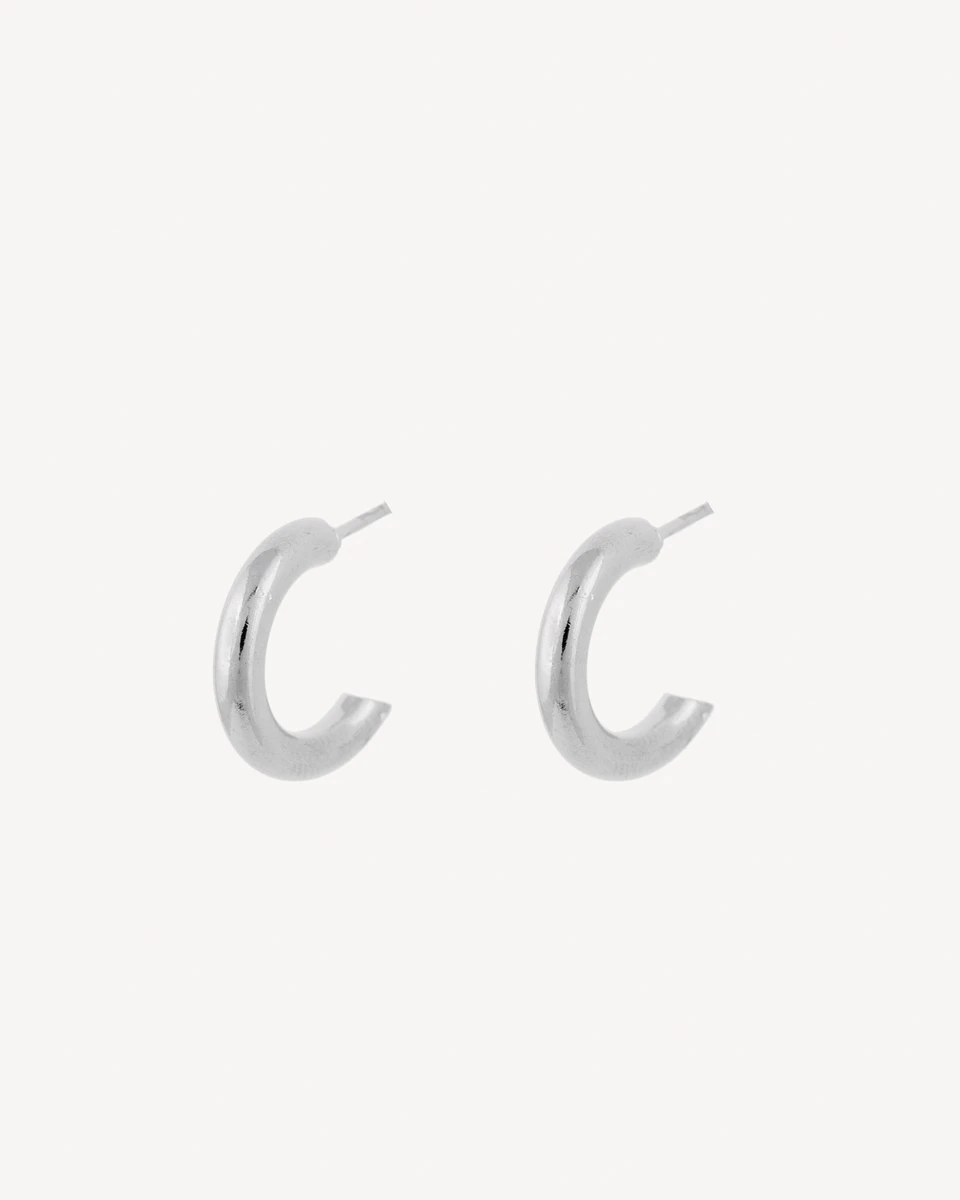 AROS RENE 15MM - PLATEADO 