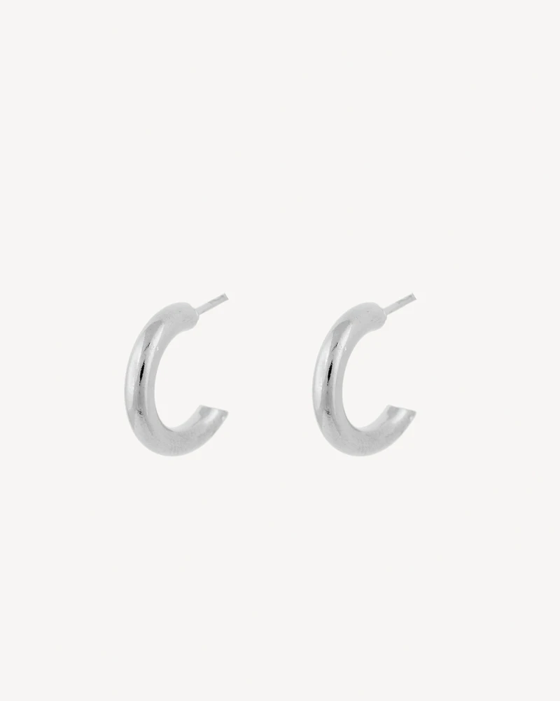 AROS RENE 15MM PLATEADO