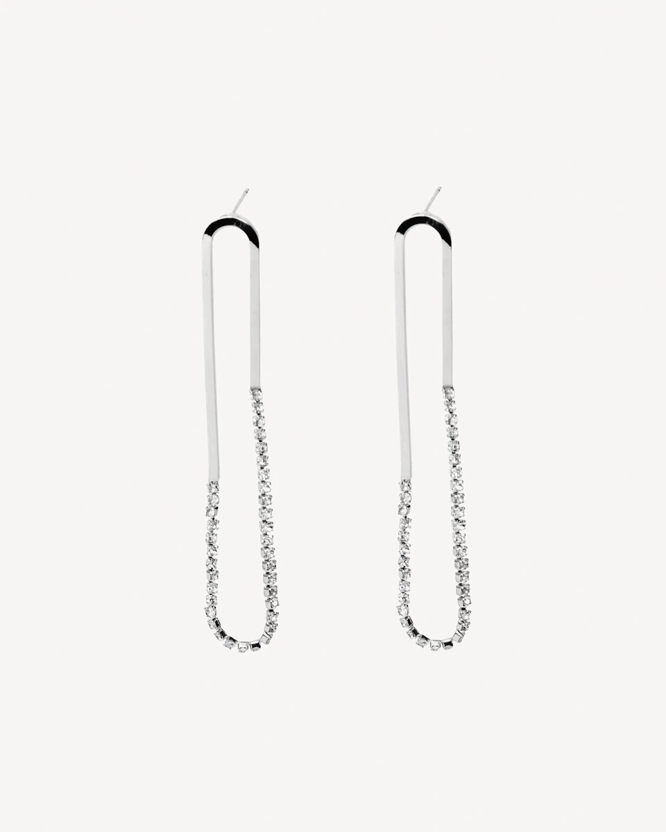 AROS RUTH - PLATEADO 