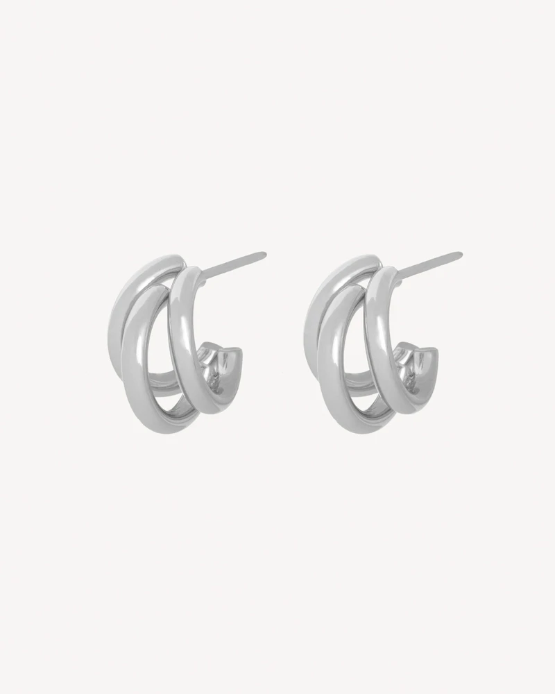 AROS SAMANTHA PLATEADO