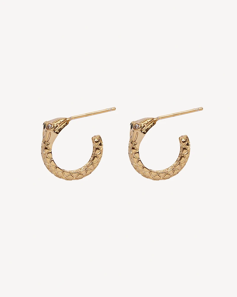 AROS SERPIENTE DORADO