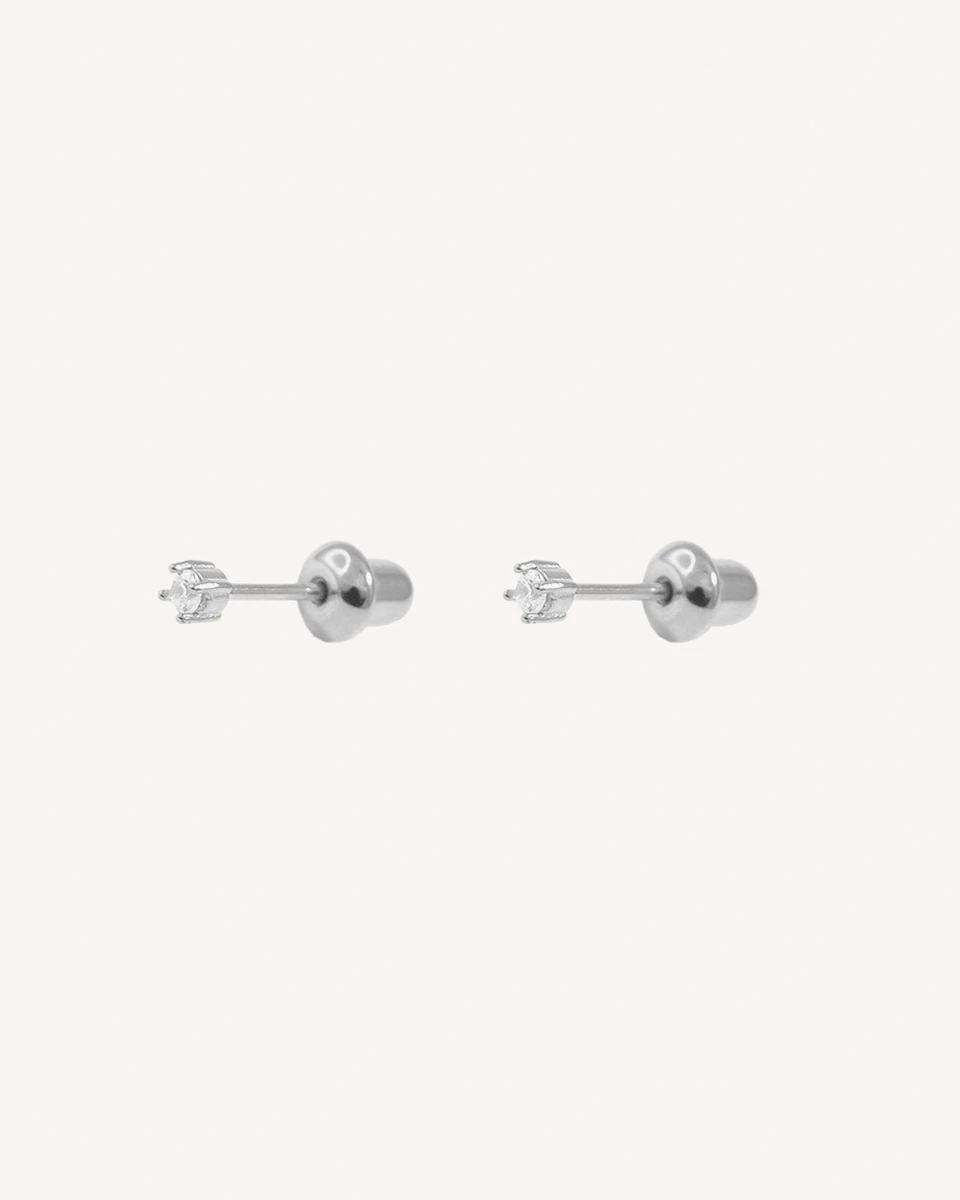 AROS UBATEBABY - PLATEADO 
