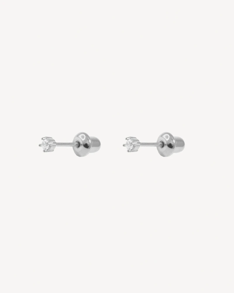 AROS UBATEBABY PLATEADO