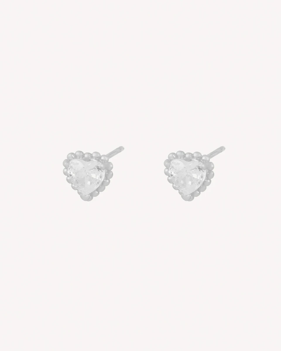 AROS VALENTINES - PLATEADO 