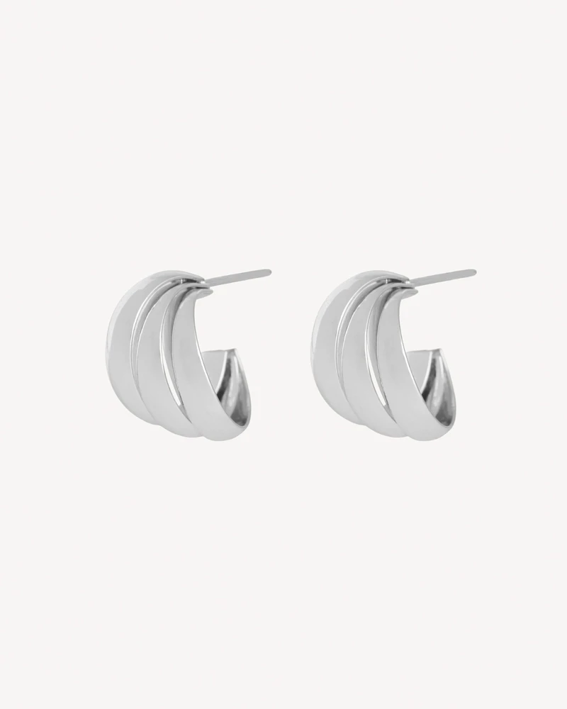 AROS ZAMBA PLATEADO
