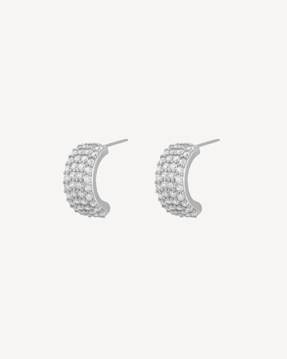 AROS ZIKA - PLATEADO 