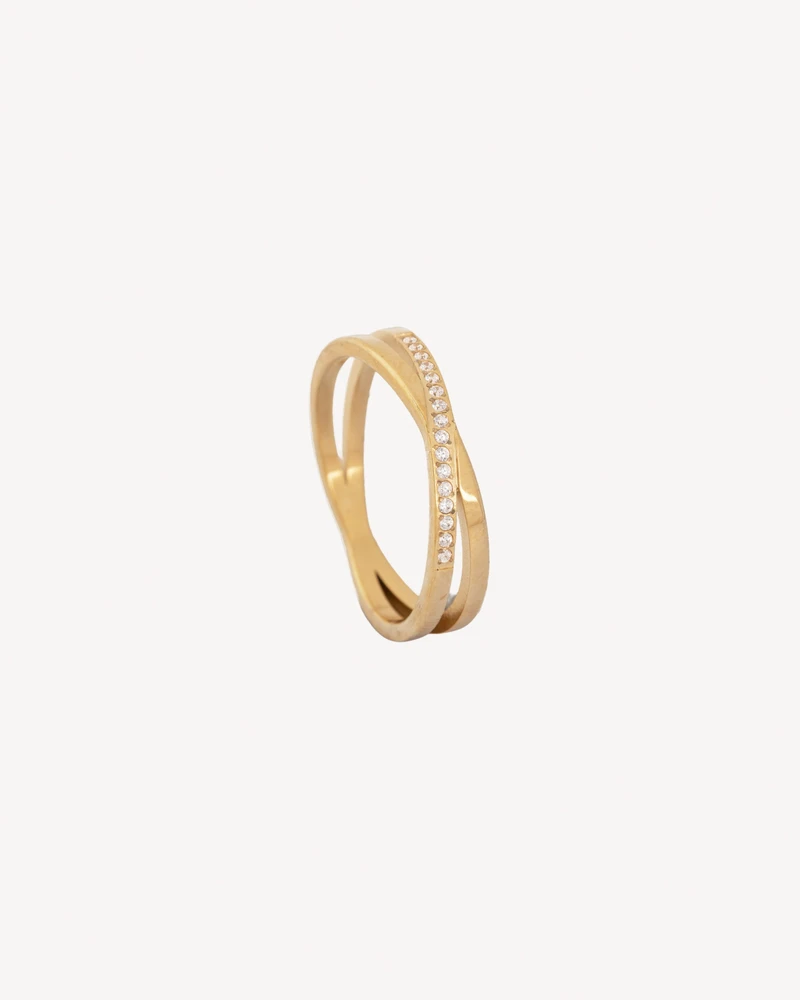 ANILLO AIRES DORADO