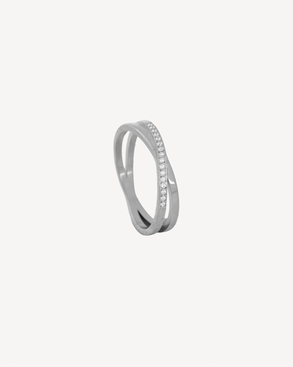 ANILLO AIRES - PLATEADO 