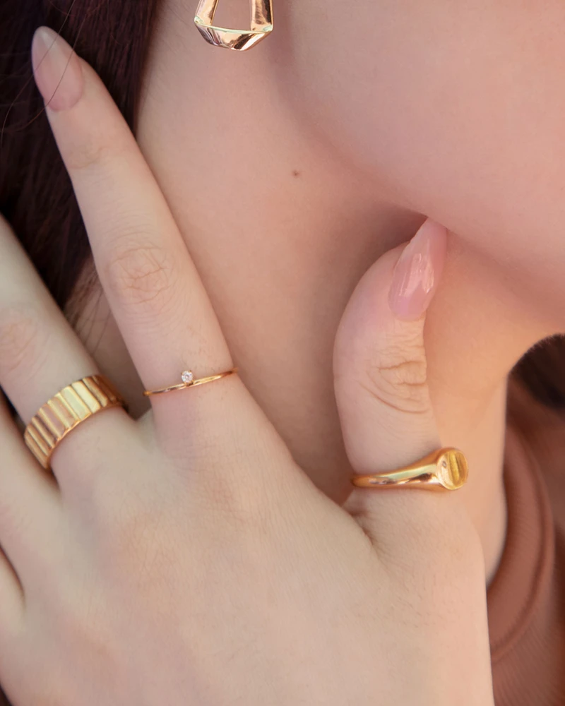 ANILLO AITOR DORADO