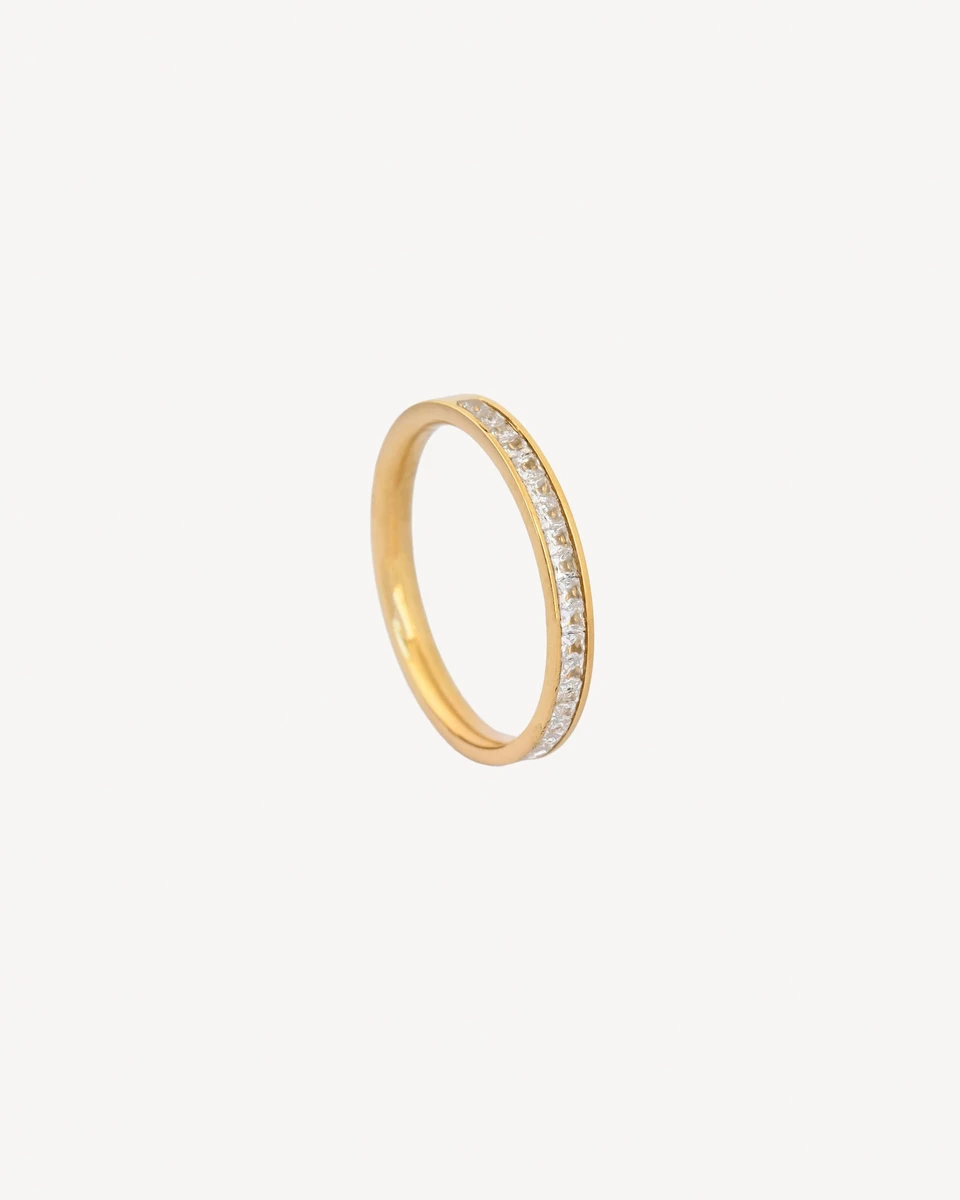 ANILLO ALANIS - DORADO 