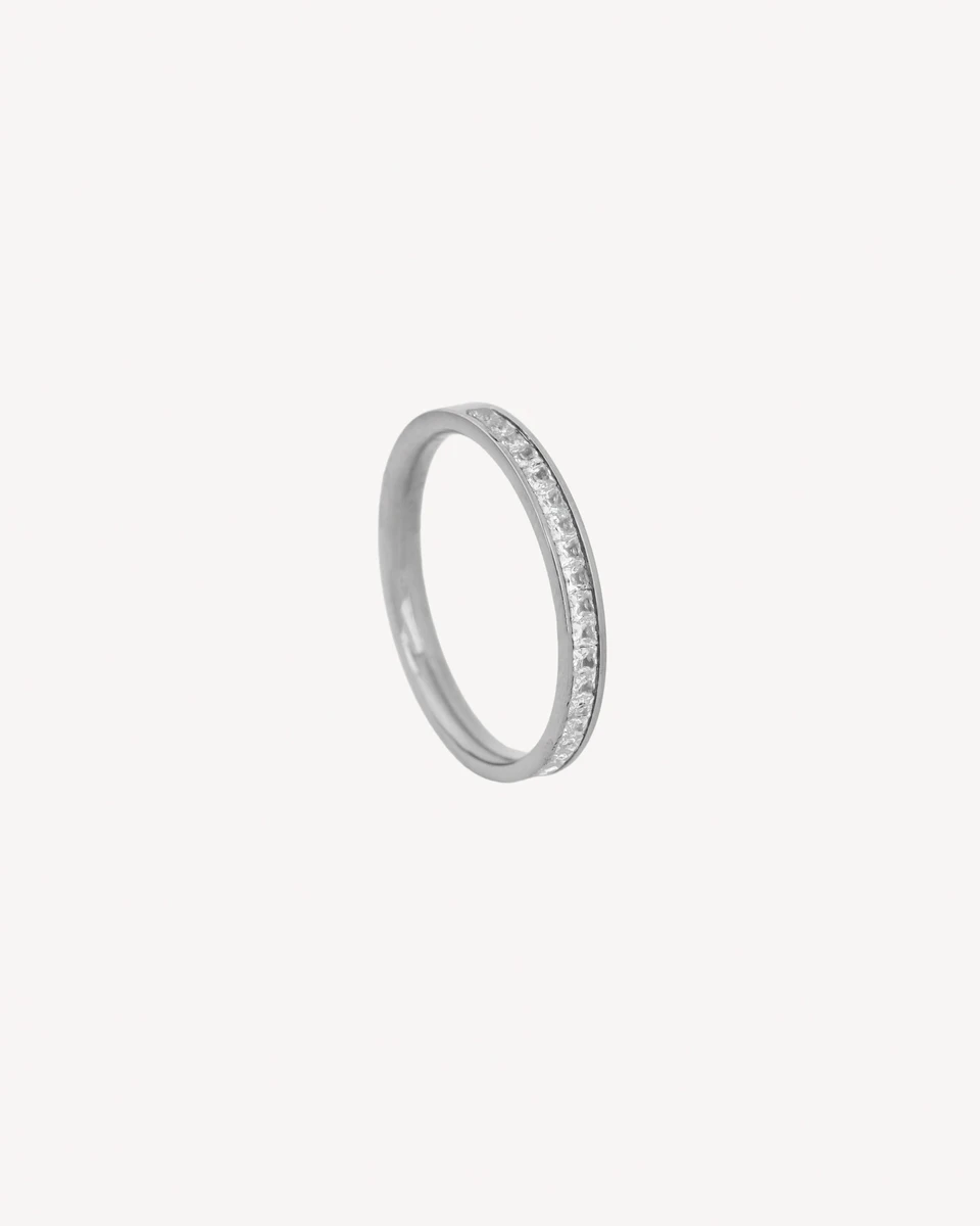 ANILLO ALANIS - PLATEADO 
