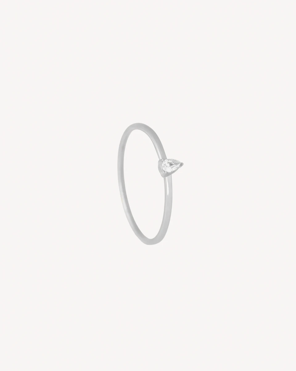 ANILLO AMAPOLA - PLATEADO 