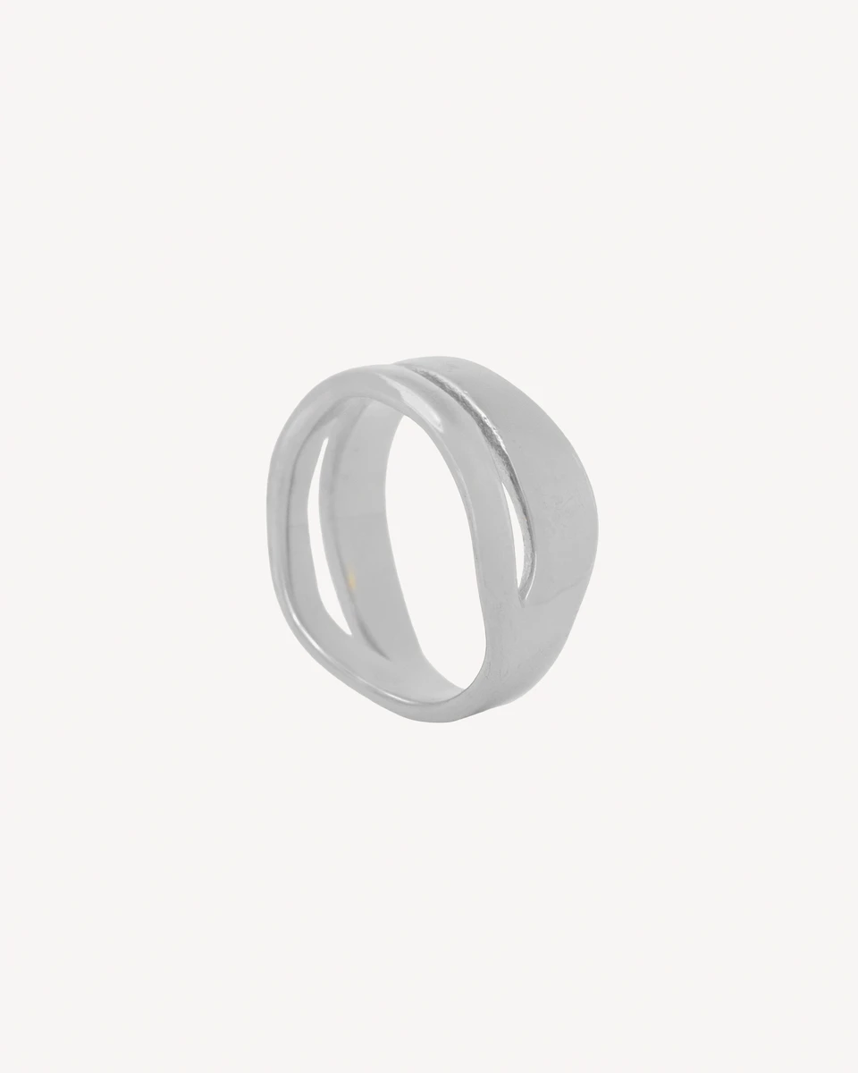 ANILLO ANGELA - PLATEADO 