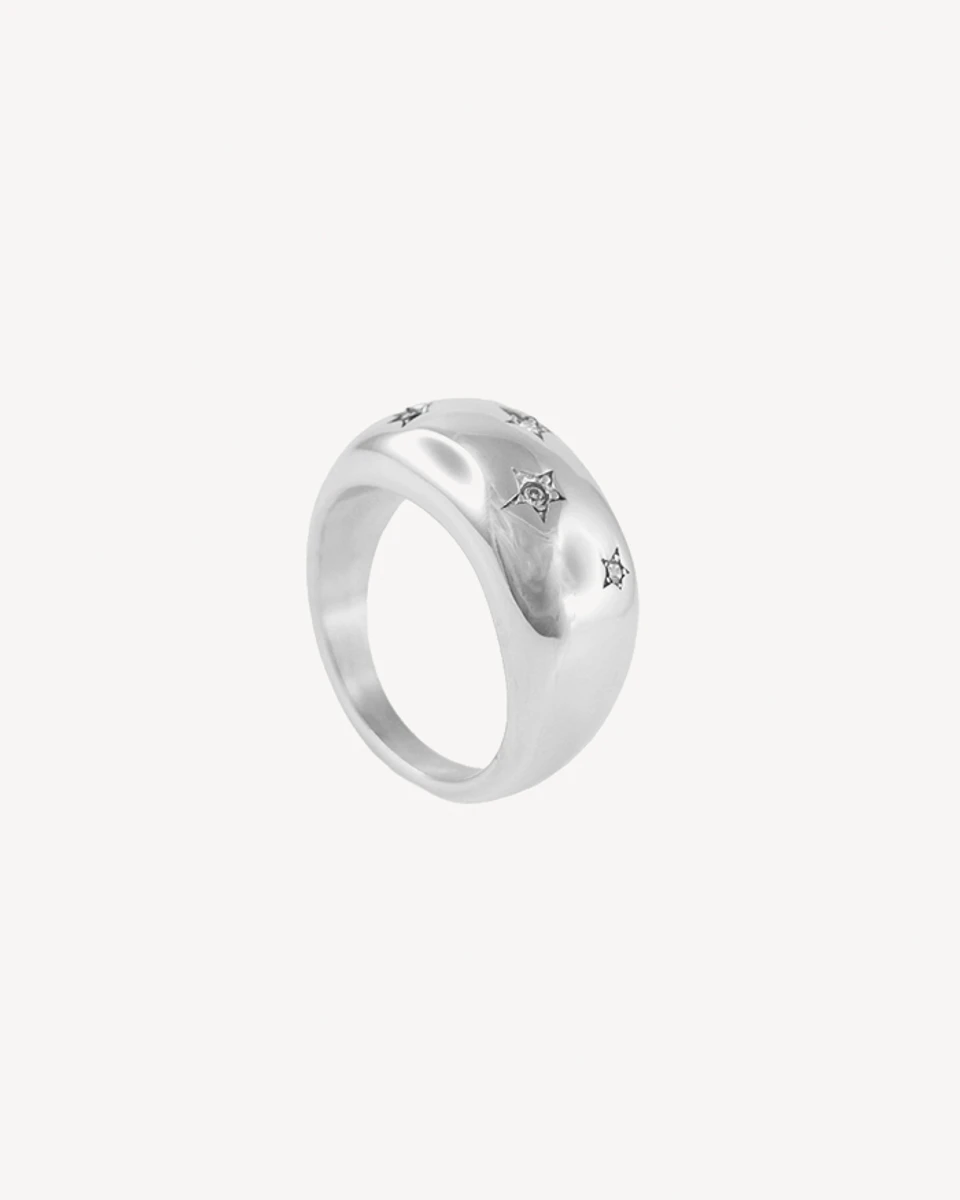 ANILLO ARABIAII - PLATEADO 