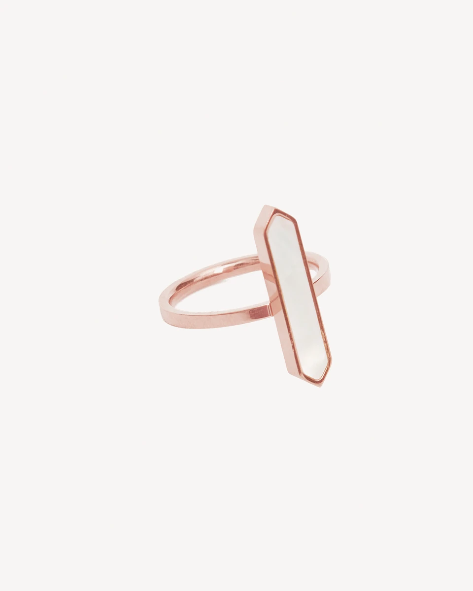 ANILLO ARIEL - ORO ROSA 