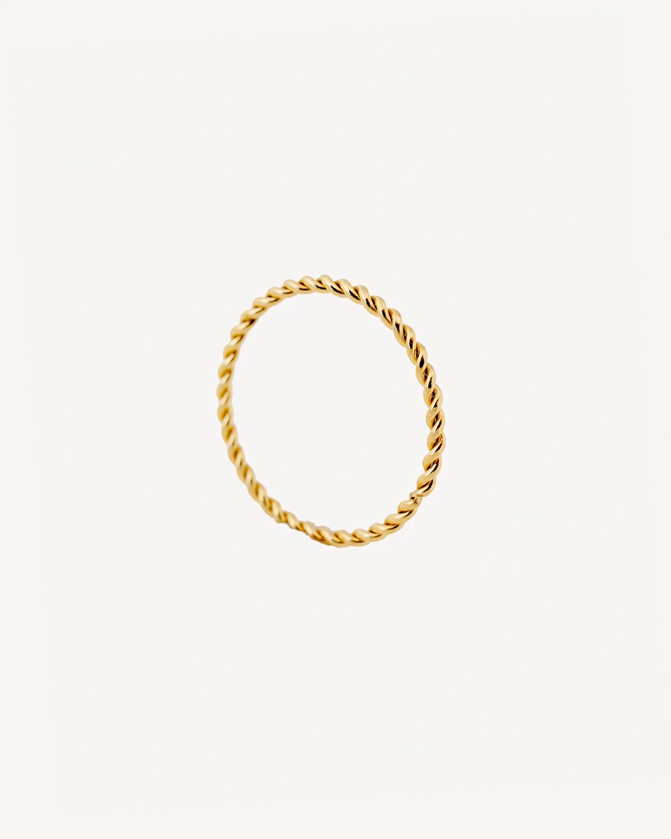 ANILLO ASANA - DORADO 
