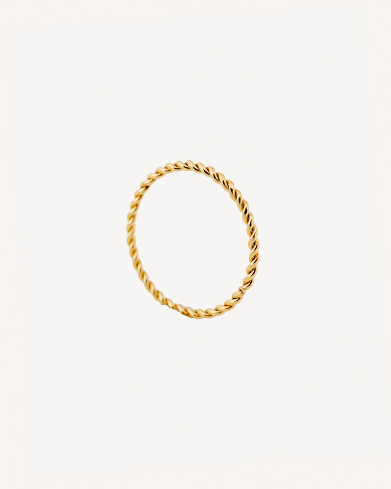 ANILLO ASANA DORADO