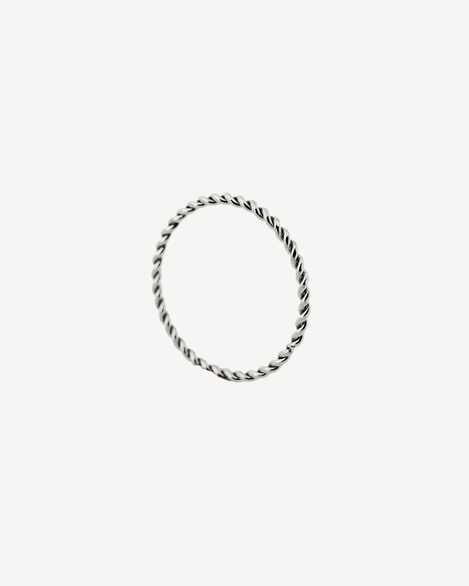 ANILLO ASANA - PLATEADO 