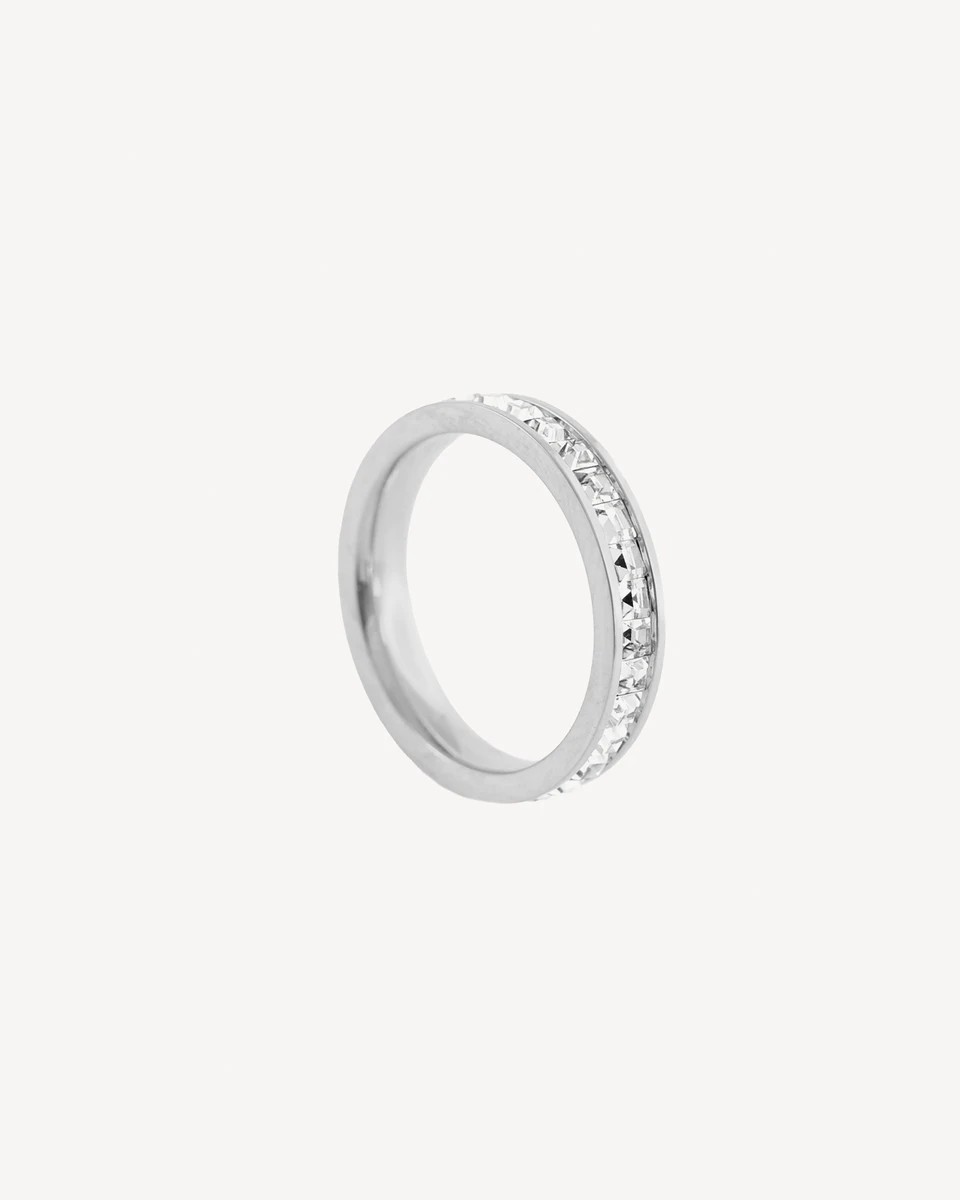 ANILLO ASIER - PLATEADO 