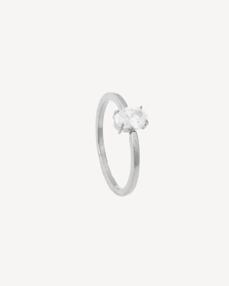 ANILLO AYE - PLATEADO 
