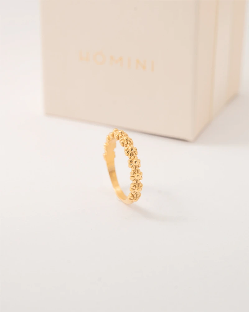 ANILLO BATIK DORADO