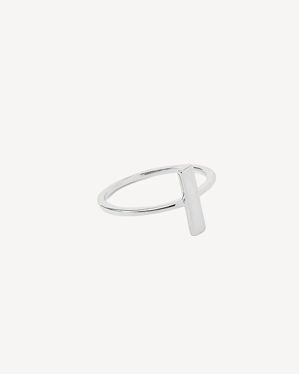 ANILLO BECCA - PLATEADO 