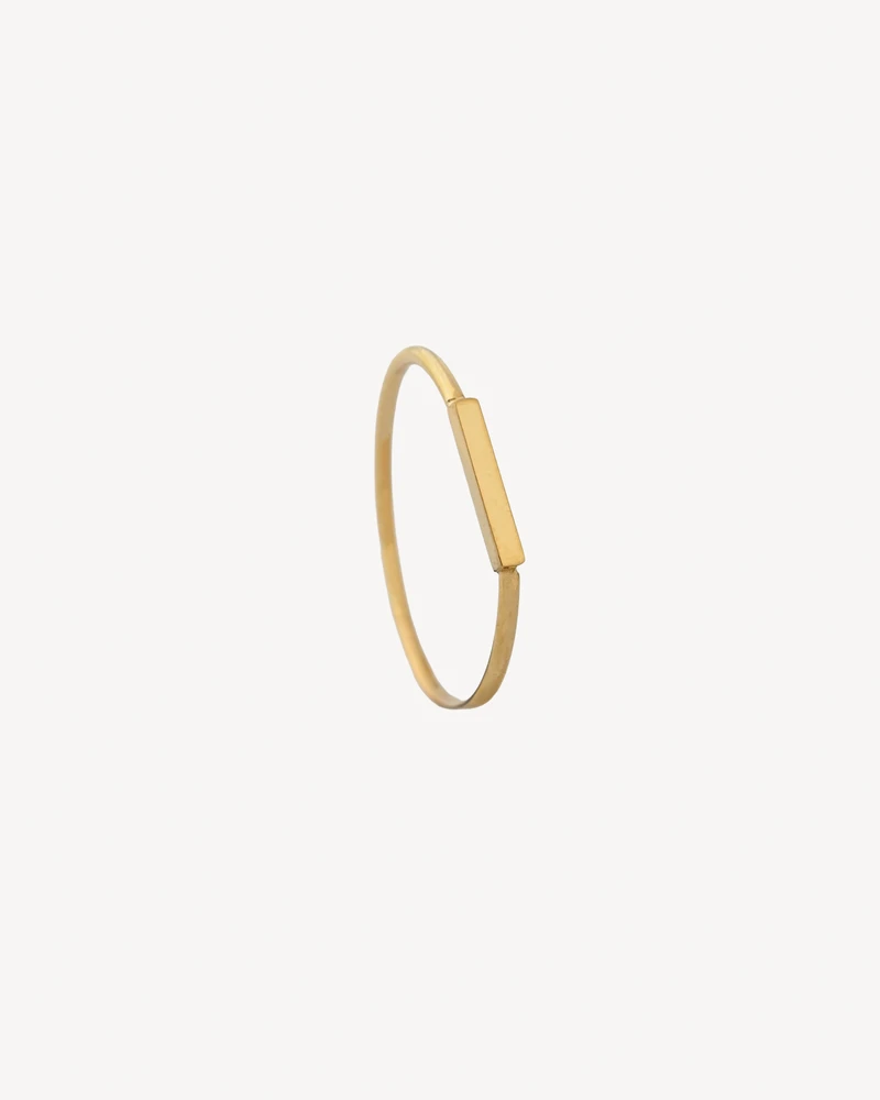ANILLO BENSIMON DORADO