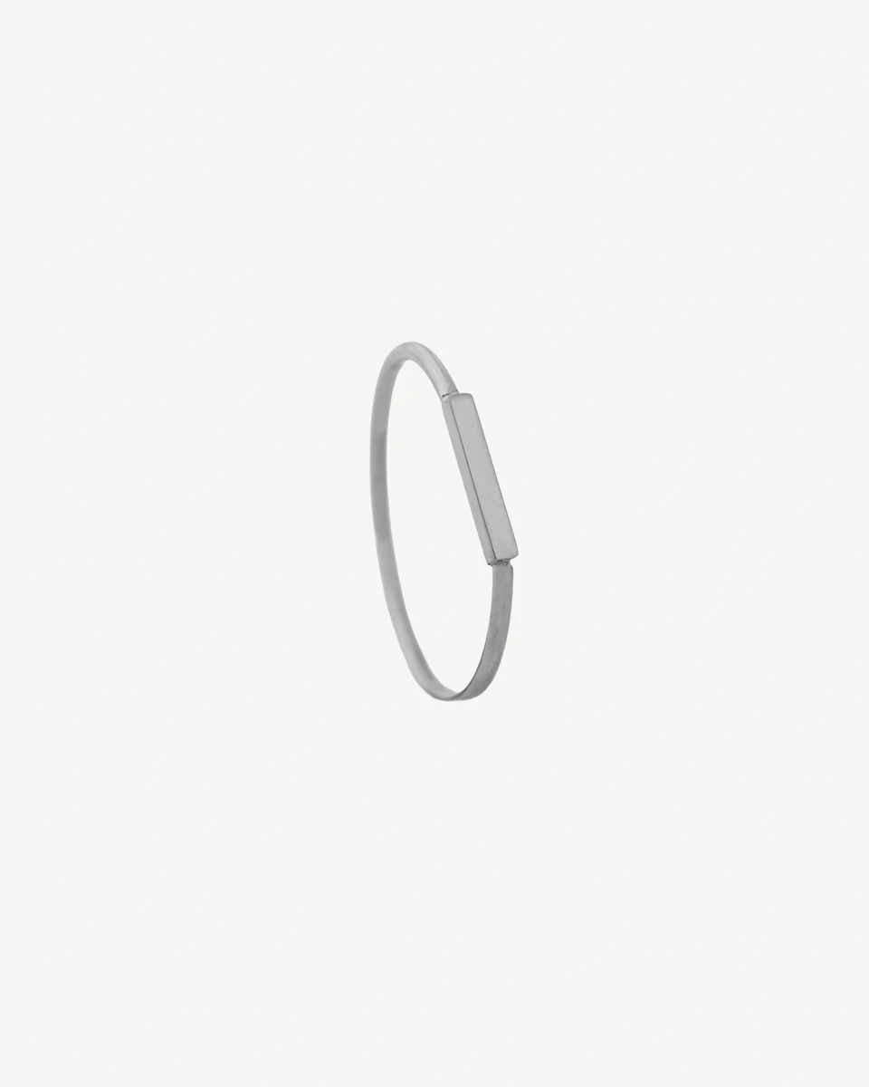 ANILLO BENSIMON - PLATEADO 
