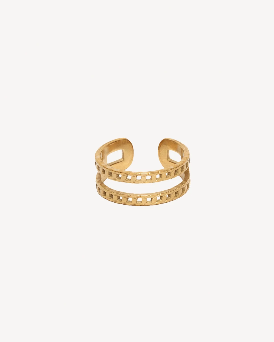 ANILLO BERNA - DORADO 