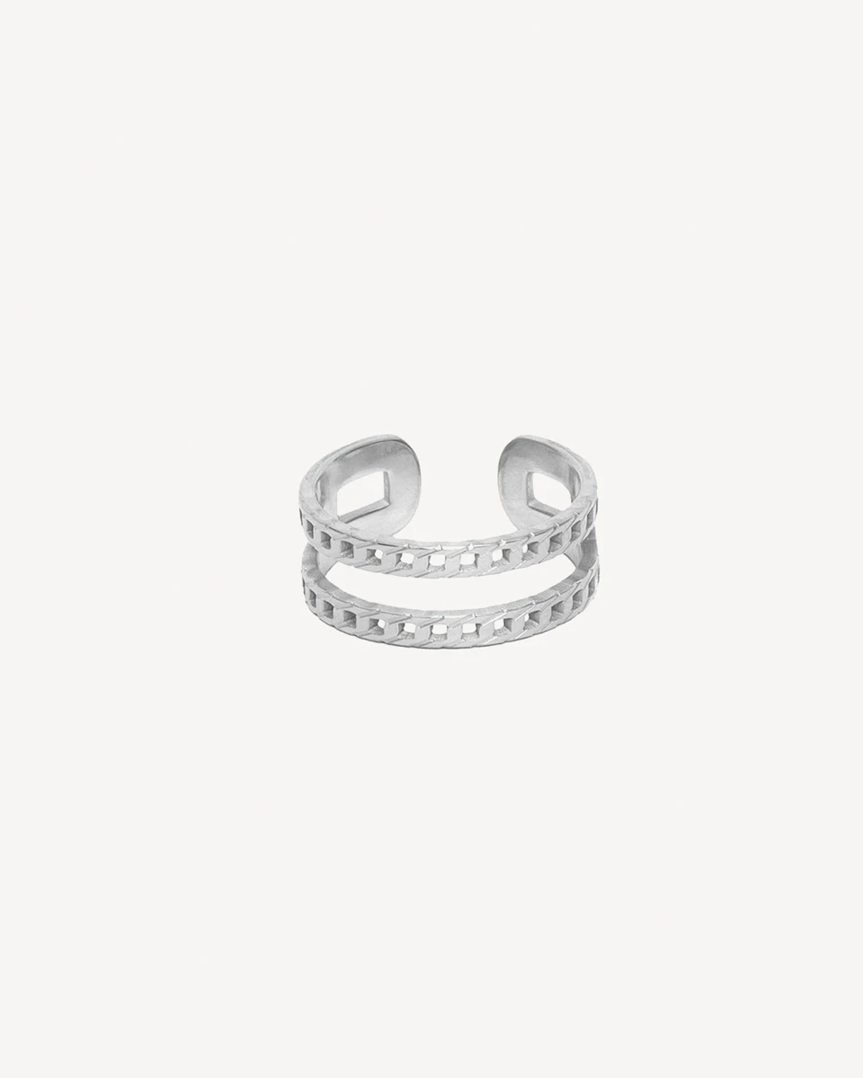 ANILLO BERNA - PLATEADO 