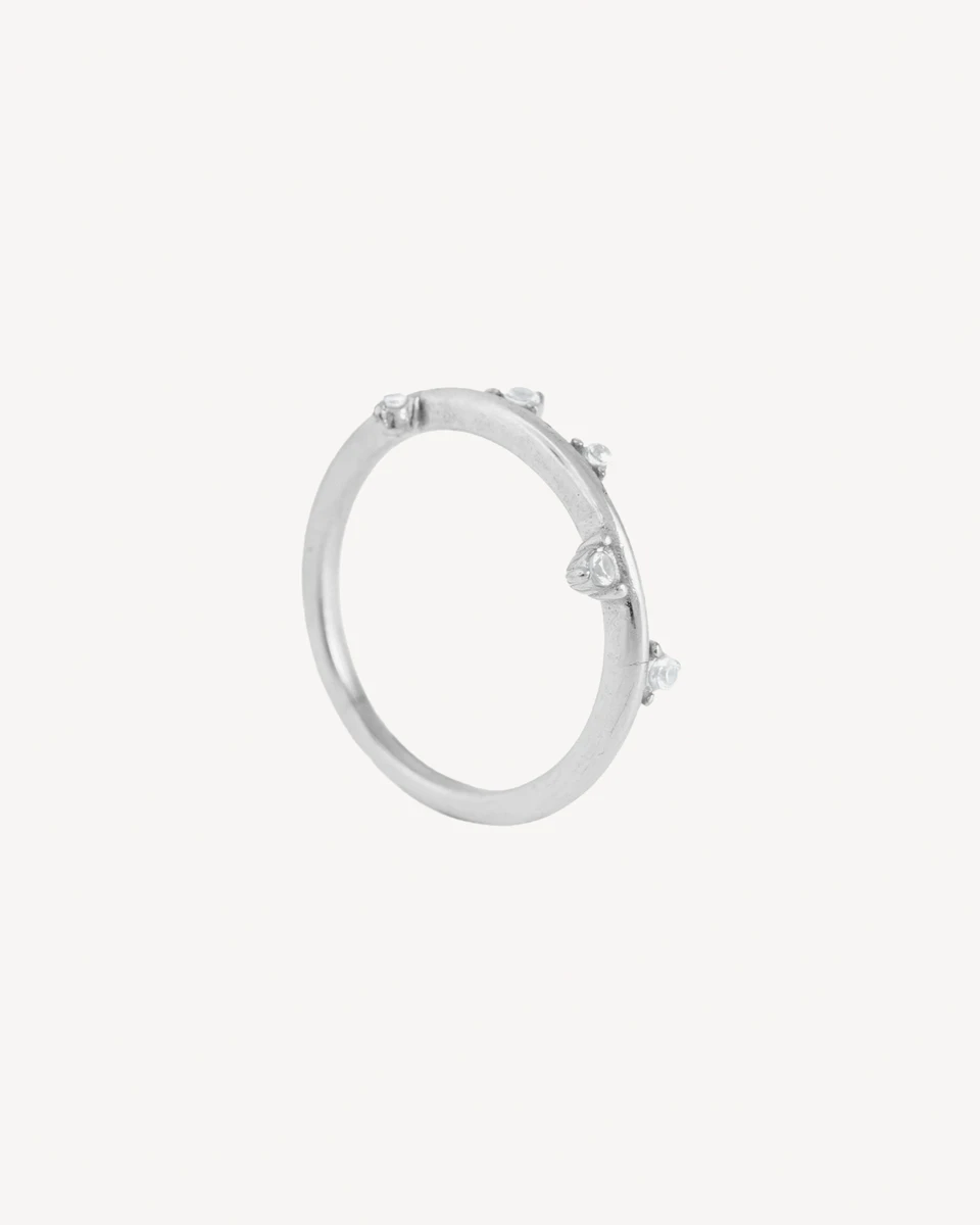 ANILLO BLUZZ - PLATEADO 