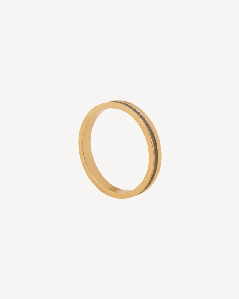 ANILLO BRUNO DORADO