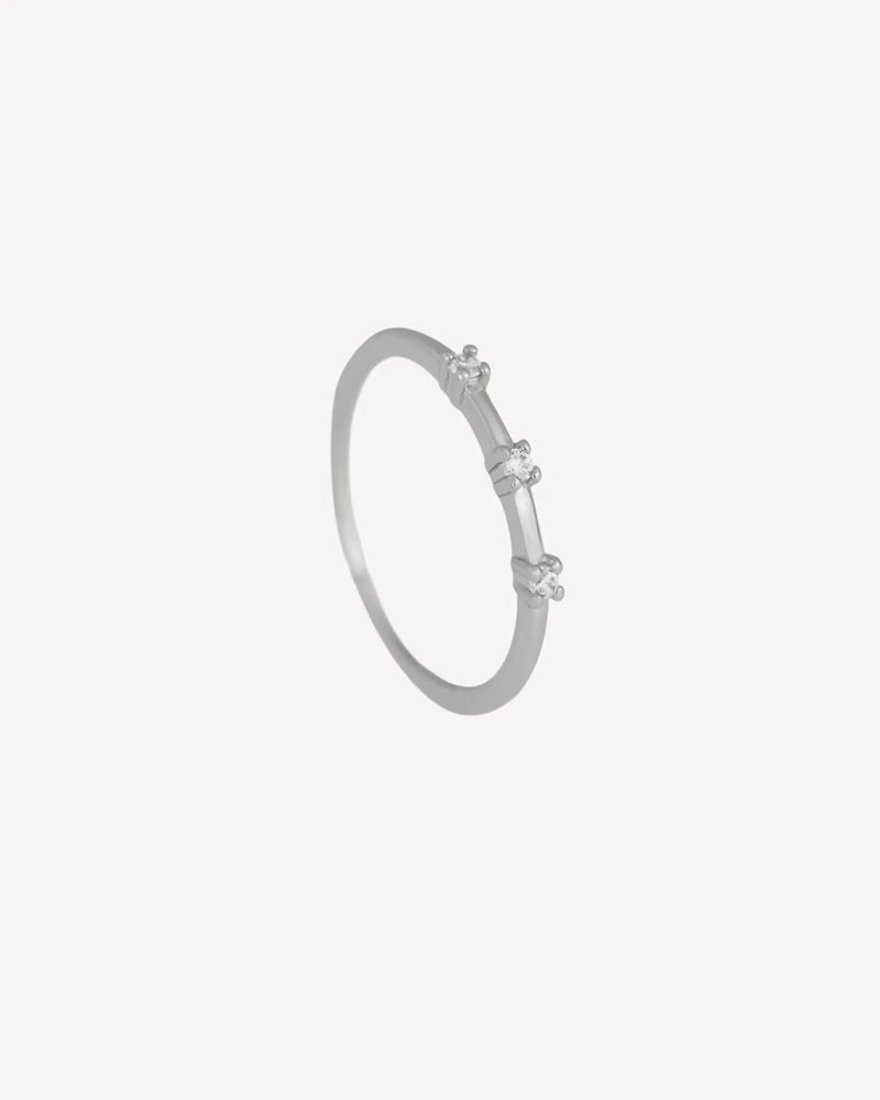 ANILLO CACHE PLATEADO