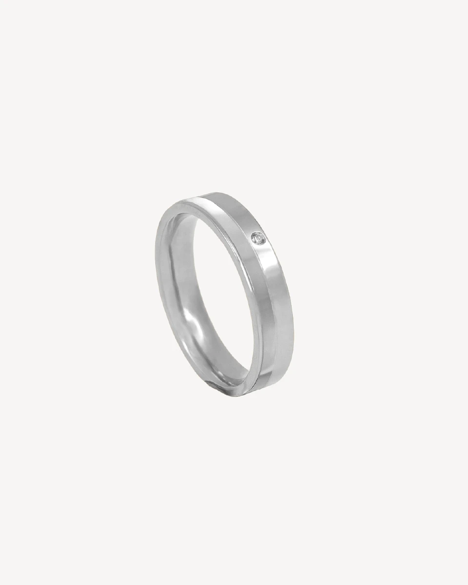 ANILLO CALENDULA - PLATEADO 