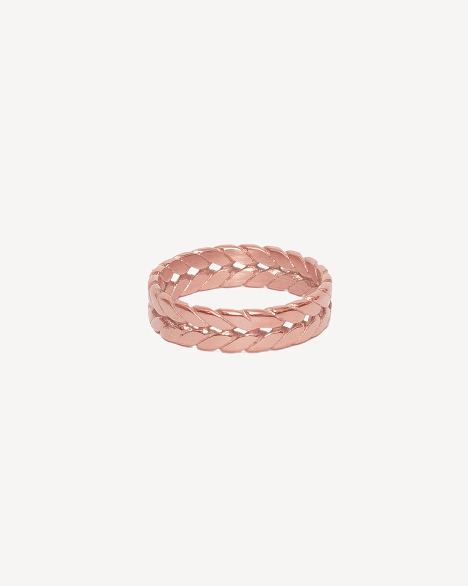 ANILLO CAMELIA - ORO ROSA 