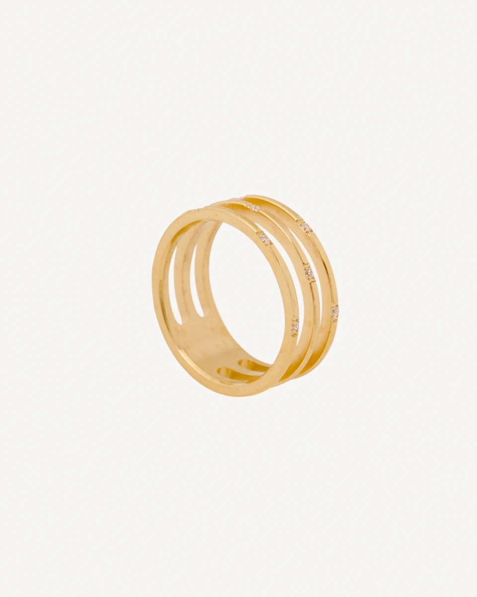ANILLO CARIBE - DORADO 