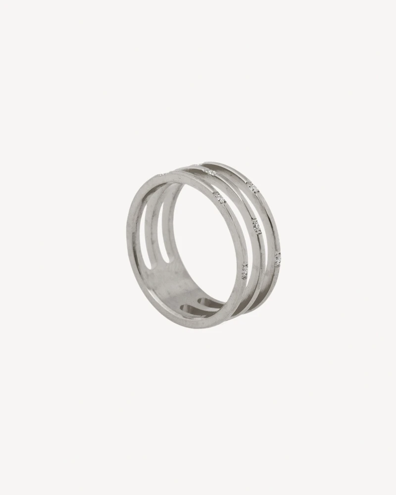 ANILLO CARIBE PLATEADO