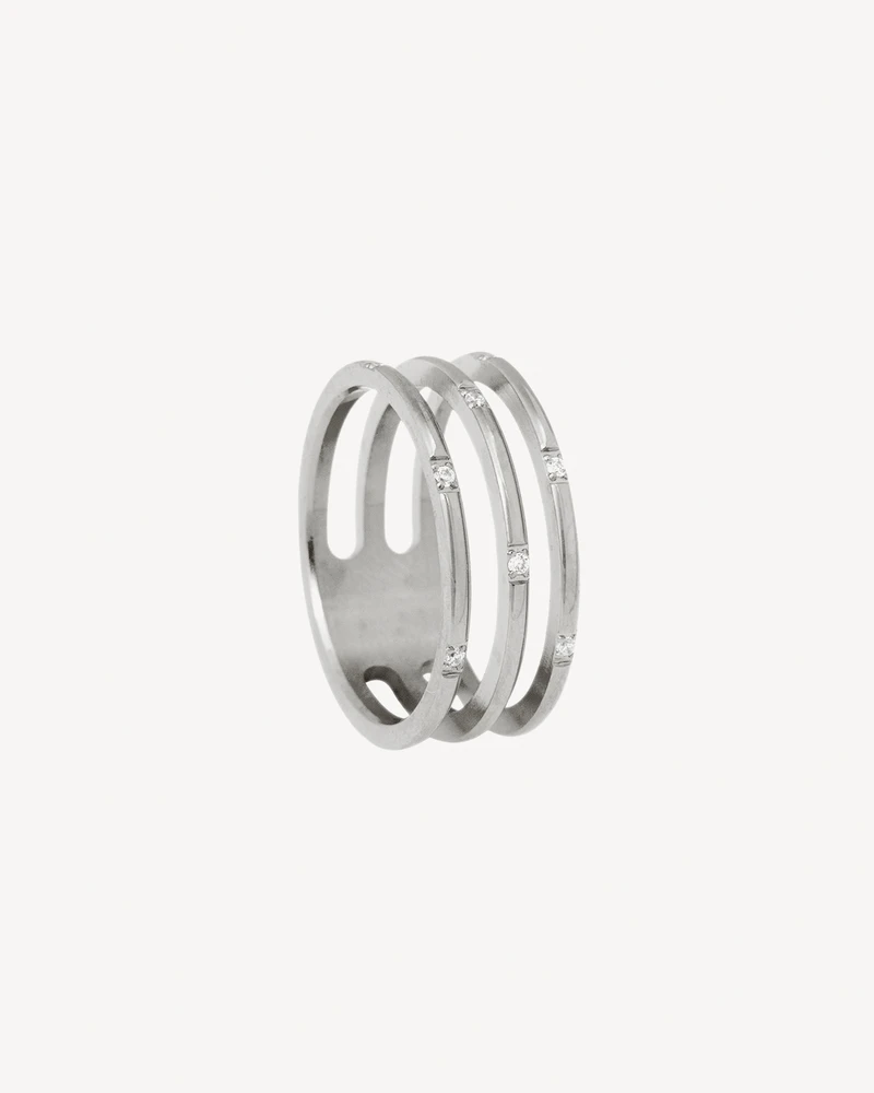 ANILLO CARIBE PLATEADO