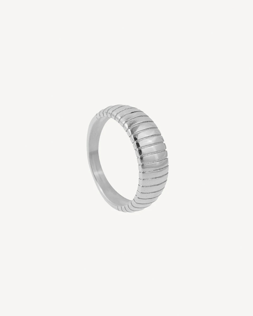 ANILLO CARLOTA - PLATEADO 