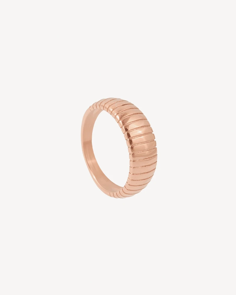 ANILLO CARLOTA ORO ROSA