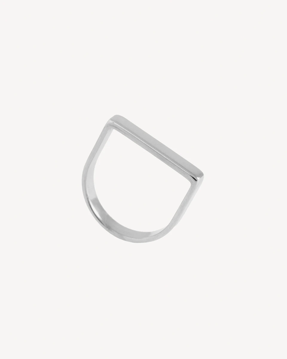 ANILLO CISNE - PLATEADO 