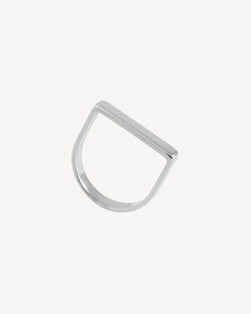 ANILLO CISNE PLATEADO