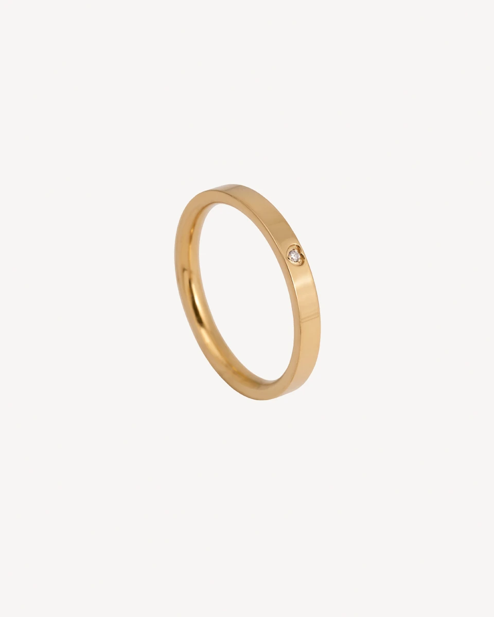 ANILLO CORTO - DORADO 