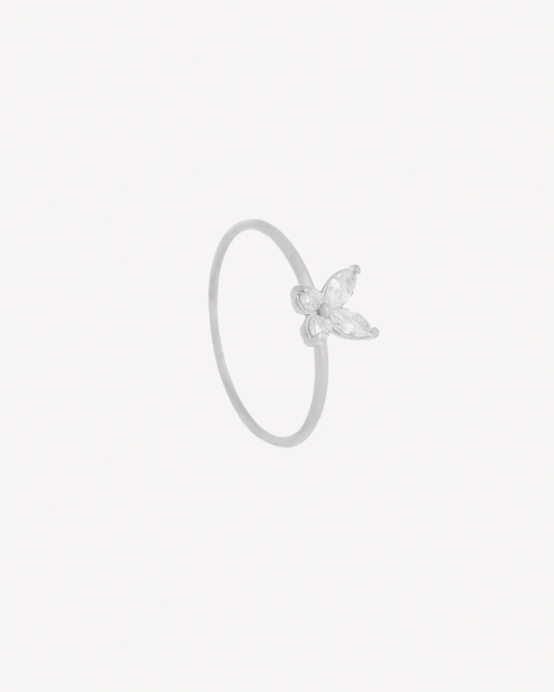 ANILLO CRISALIDA PLATEADO