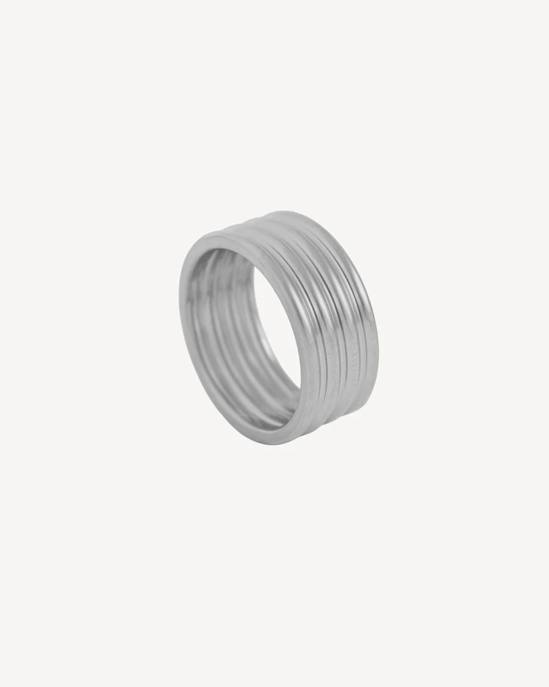ANILLO CUARTETO PLATEADO
