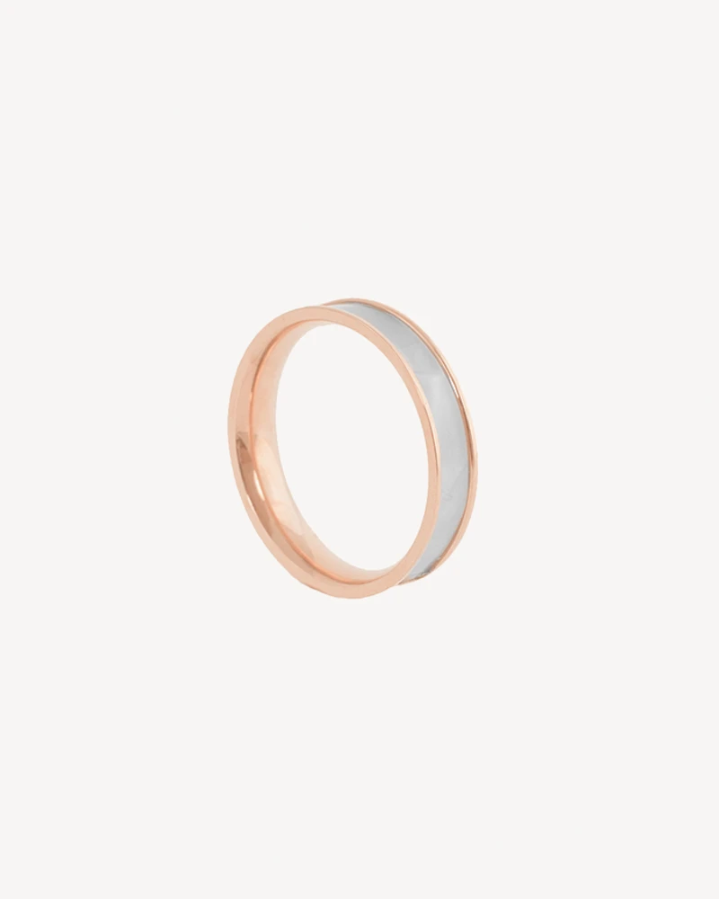 ANILLO DALMALISO ORO ROSA