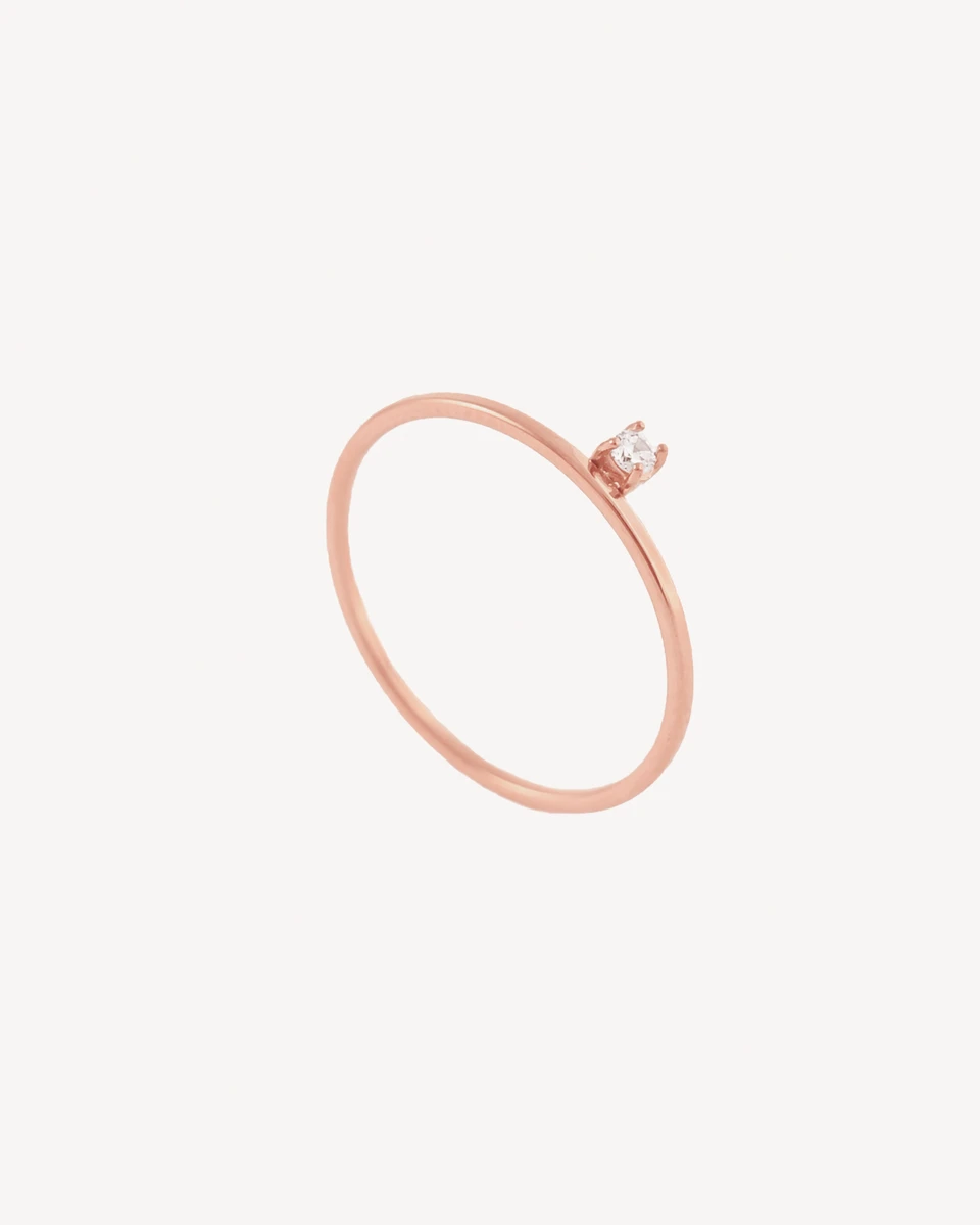 ANILLO DARIO - ORO ROSA 