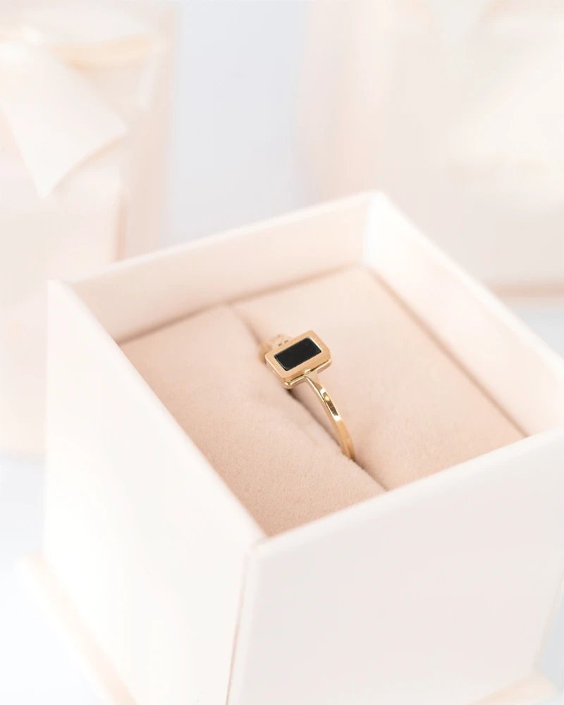 ANILLO DARK DORADO