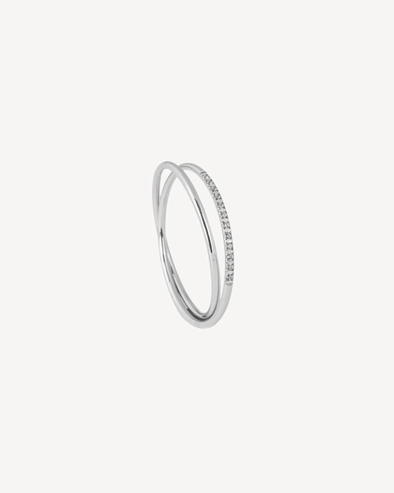 ANILLO DELMA PLATEADO
