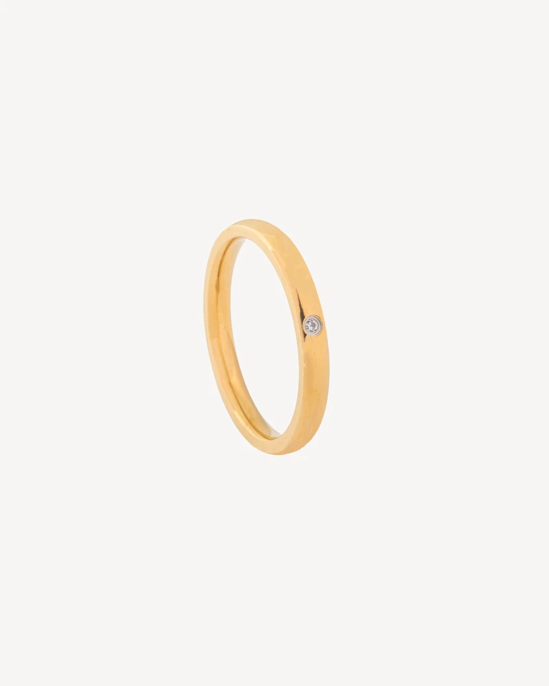 ANILLO DESENLACE DORADO